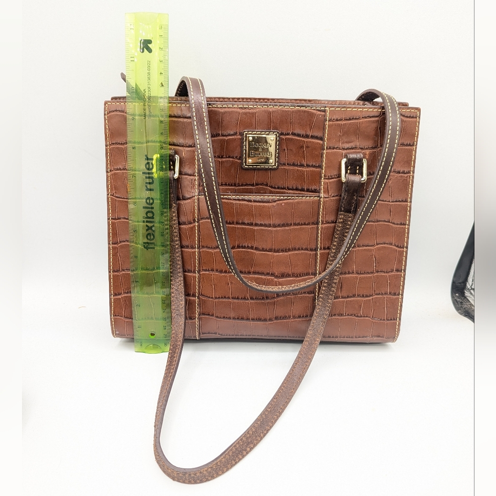 Dooney & Bourke Croco Charlotte Bag - Picture 6 of 13